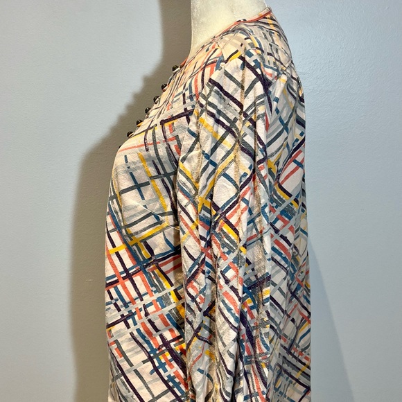Anthropologie Maeve Bethseda Colorful Blouse Size Small - Picture 6 of 12